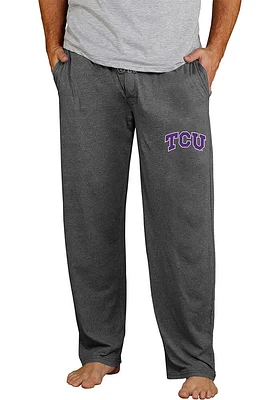 Concepts Sport TCU Horned Frogs Mens Grey Quest Sleep Pants