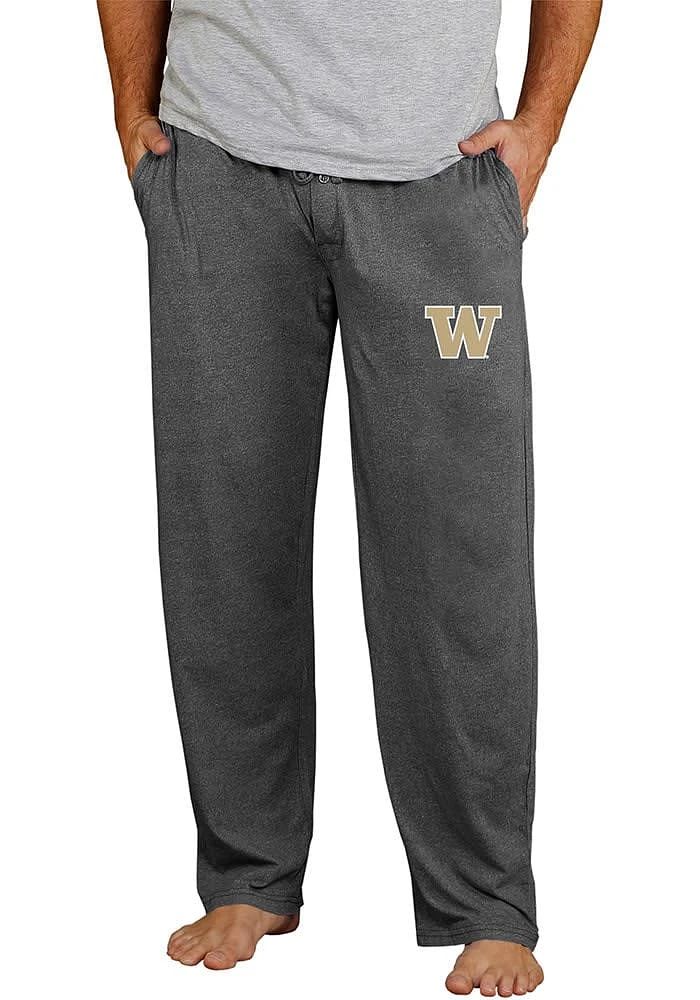 Mens Washington Huskies Grey Concepts Sport Quest Loungewear Sleep Pants