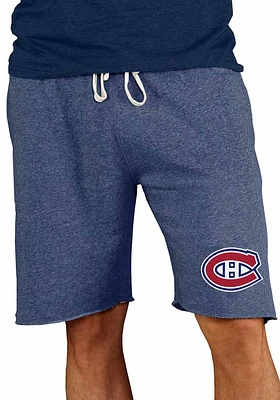 Concepts Sport Montreal Canadiens Mens Navy Blue Mainstream Shorts