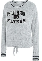 Concepts Sport Philadelphia Flyers Womens Grey Siesta Loungewear Sleep Shirt