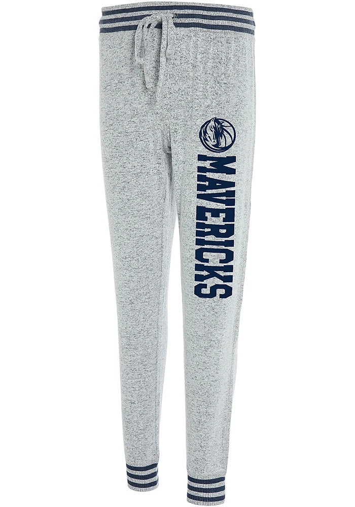 Concepts Sport Dallas Mavericks Womens Siesta Grey Sweatpants