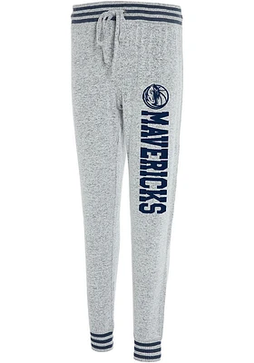 Concepts Sport Dallas Mavericks Womens Siesta Grey Sweatpants