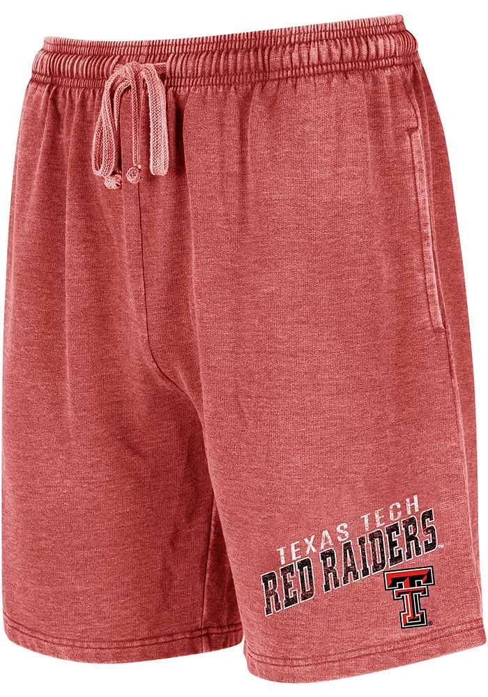 Concepts Sport Texas Tech Red Raiders Mens Trackside Burnout Shorts