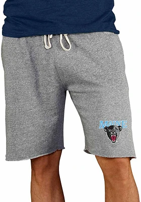 Concepts Sport Maine Black Bears Mens Grey Mainstream Shorts