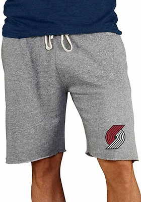 Concepts Sport Portland Trail Blazers Mens Grey Mainstream Shorts