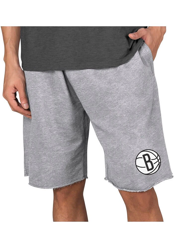 Concepts Sport Brooklyn Nets Mens Grey Mainstream Shorts