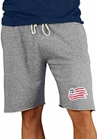 Concepts Sport New England Revolution Mens Grey Mainstream Shorts