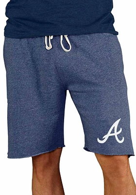 Concepts Sport Atlanta Braves Mens Navy Blue Mainstream Shorts