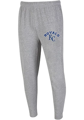 Concepts Sport Kansas City Royals Mens Grey Mainstream Jogger Fashion Sweatpants