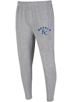 Concepts Sport Kansas City Royals Mens Grey Mainstream Jogger Fashion Sweatpants