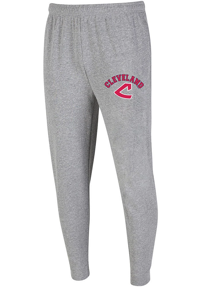 Concepts Sport Cleveland Guardians Mens Grey Mainstream Jogger Fashion Sweatpants
