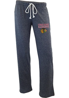 Concepts Sport Chicago Blackhawks Womens Grey Quest Loungewear Sleep Pants