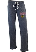 Concepts Sport Chicago Blackhawks Womens Grey Quest Loungewear Sleep Pants