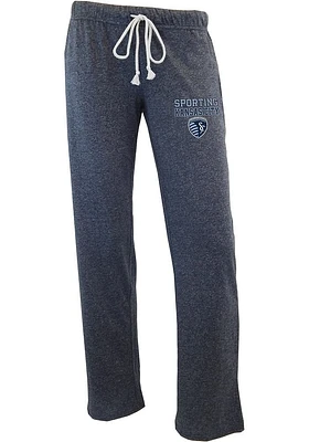 Concepts Sport Sporting Kansas City Womens Charcoal Quest Loungewear Sleep Pants