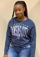 Sporting Kansas City Womens Navy Blue Mainstream Crew Sweatshirt