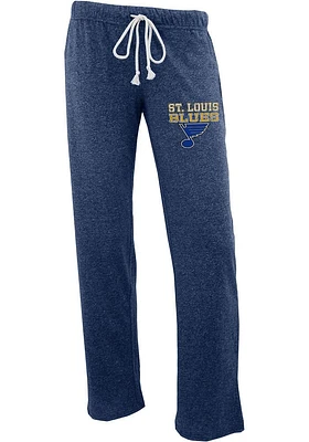 Concepts Sport St Louis Blues Womens Navy Blue Quest Loungewear Sleep Pants