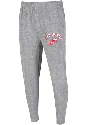 Concepts Sport Detroit Red Wings Mens Grey Mainstream Jogger Fashion Sweatpants