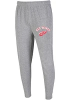 Concepts Sport Detroit Red Wings Mens Grey Mainstream Jogger Fashion Sweatpants
