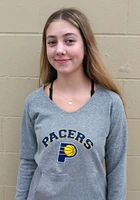 Indiana Pacers Womens Grey Mainstream Hooded Sweatshirt
