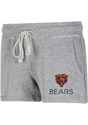 Concepts Sport Chicago Bears Womens Grey Mainstream Shorts