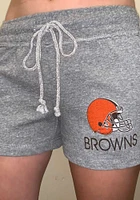 Concepts Sport Cleveland Browns Womens Grey Mainstream Shorts