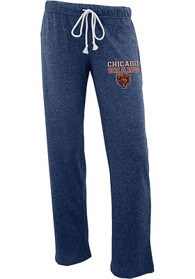 Concepts Sport Chicago Bears Womens Navy Blue Quest Loungewear Sleep Pants