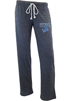 Detroit Lions Womens Grey Quest Loungewear Sleep Pants