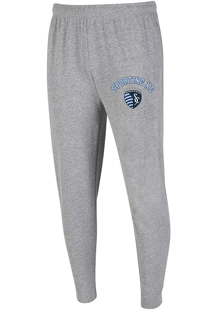Concepts Sport Sporting Kansas City Mens Grey Mainstream Jogger Fashion Sweatpants
