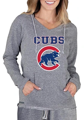 Concepts Sport Chicago Cubs Womens Mainstream Terry Hooded Sweatshirt