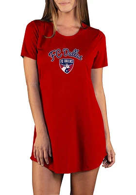 Concepts Sport FC Dallas Womens Red Marathon Loungewear Sleep Shirt