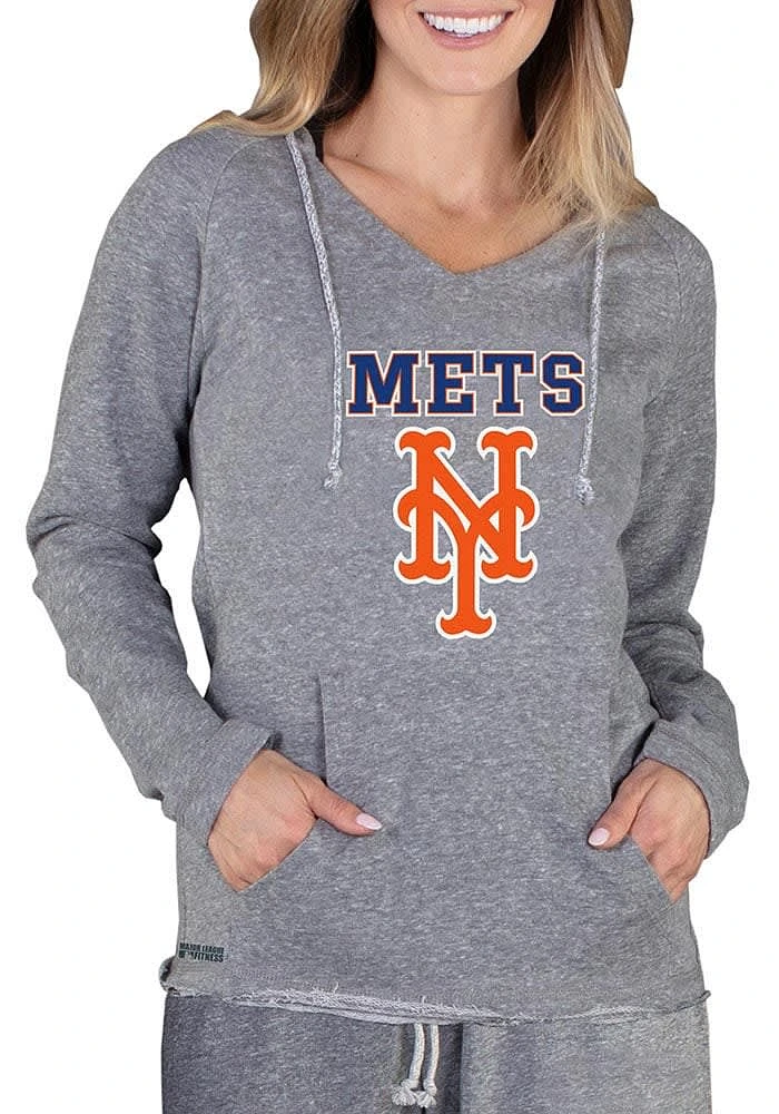 Concepts Sport New York Mets Womens Mainstream Terry Hooded Sweatshirt