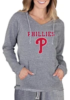 Concepts Sport Philadelphia Phillies Womens Mainstream Terry Hooded Sweatshirt