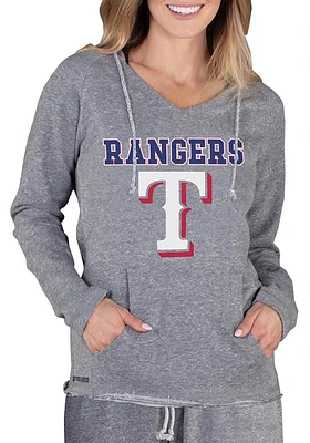 Concepts Sport Texas Rangers Womens Mainstream Terry Hooded Sweatshirt