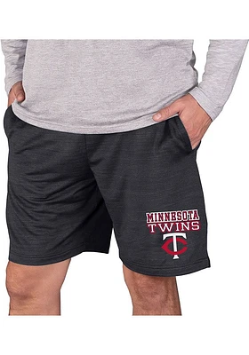 Concepts Sport Minnesota Twins Mens Charcoal Bullseye Shorts