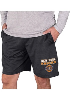 Concepts Sport New York Knicks Mens Charcoal Bullseye Shorts