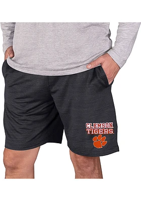 Concepts Sport Clemson Tigers Mens Charcoal Bullseye Shorts