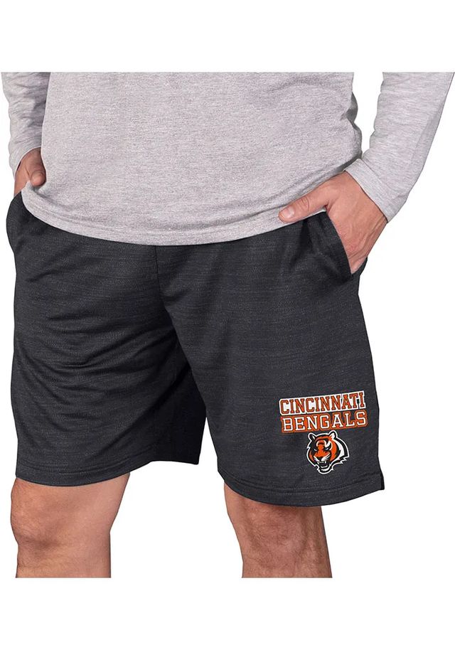 Concepts Sport Cincinnati Bengals Mens Charcoal Bullseye Shorts