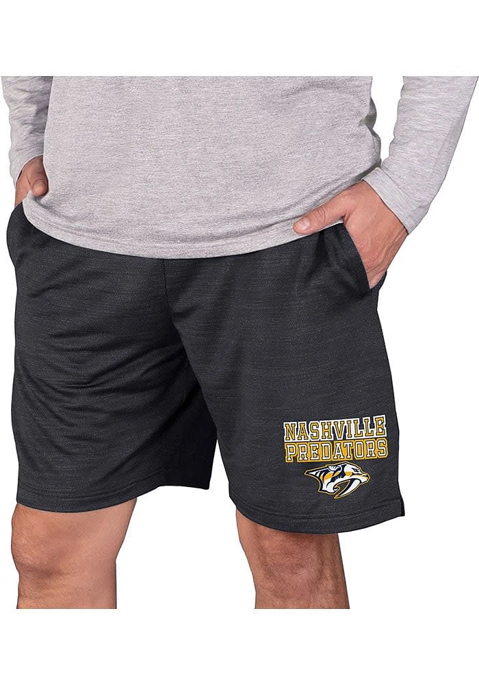 Concepts Sport Nashville Predators Mens Charcoal Bullseye Shorts