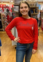St Louis Cardinals Womens Colonnade Crew Sweatshirt