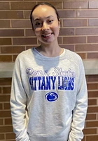 Penn State Nittany Lions Womens Oatmeal Mainstream Crew Sweatshirt