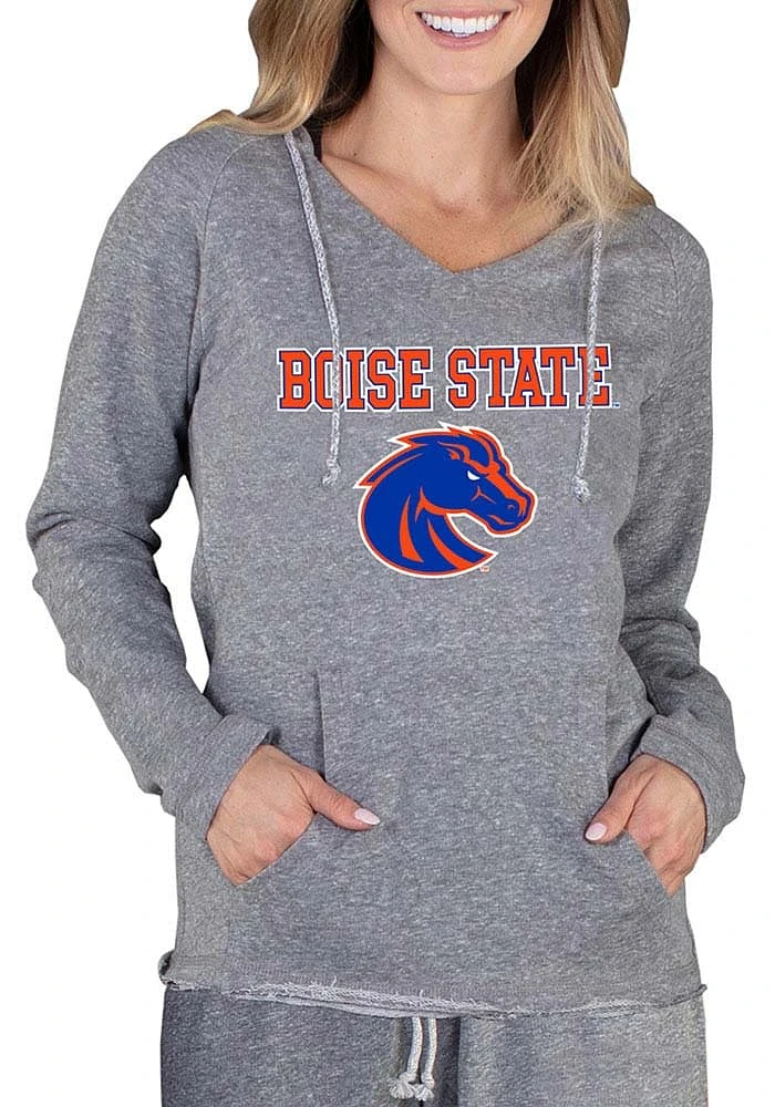 Concepts Sport Boise State Broncos Womens Mainstream Terry Hooded Sweatshirt