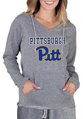 Concepts Sport Pitt Panthers Womens Mainstream Terry Hooded Sweatshirt