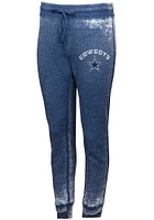 Dallas Cowboys Womens Resurgence Navy Blue Sweatpants