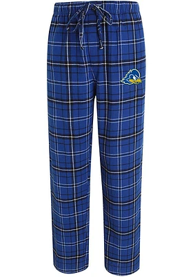 Concepts Sport Delaware Fightin' Blue Hens Mens Plaid Flannel Sleep Pants
