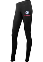 Philadelphia 76ers Womens Black Fraction Pants
