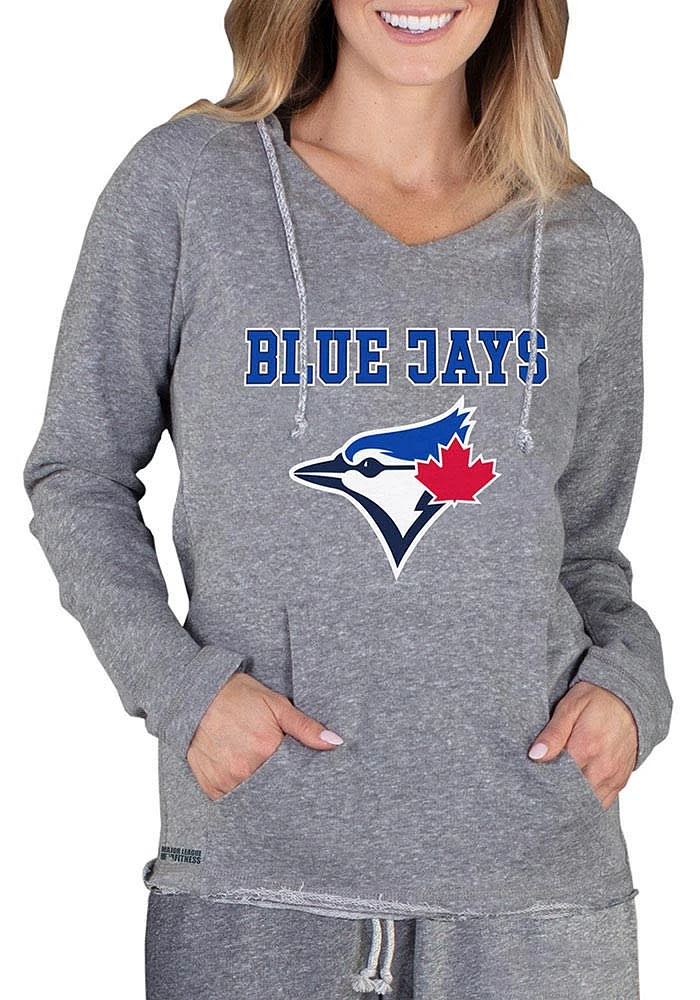 Concepts Sport Toronto Blue Jays Womens Mainstream Terry Hooded Sweatshirt