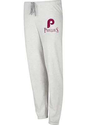 Concepts Sport Philadelphia Phillies Womens Mainstream Oatmeal Sweatpants