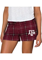Concepts Sport Texas A&M Aggies Womens Black Ultimate Flannel Shorts