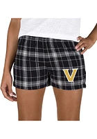 Concepts Sport Vanderbilt Commodores Womens Grey Ultimate Flannel Shorts
