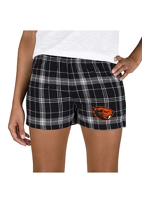 Concepts Sport Oregon State Beavers Womens Grey Ultimate Flannel Shorts